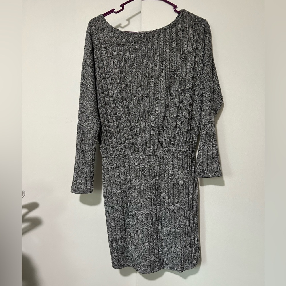 NWOT Grey sweater dress NanaMacs